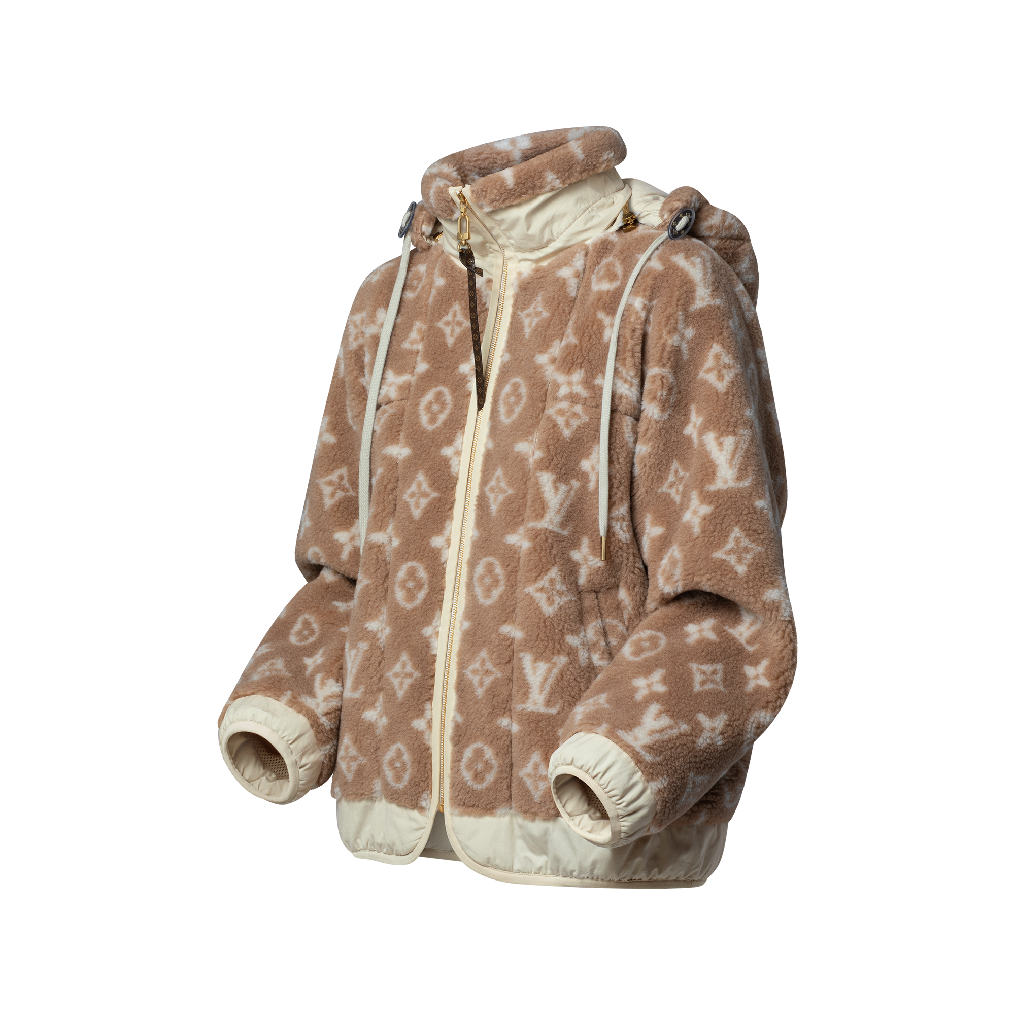 モノグラム フリース フーデッドジャケット ｜ルイ・ヴィトン 公式